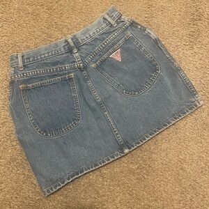 Vintage Georges Marciano for Guess denim skirt